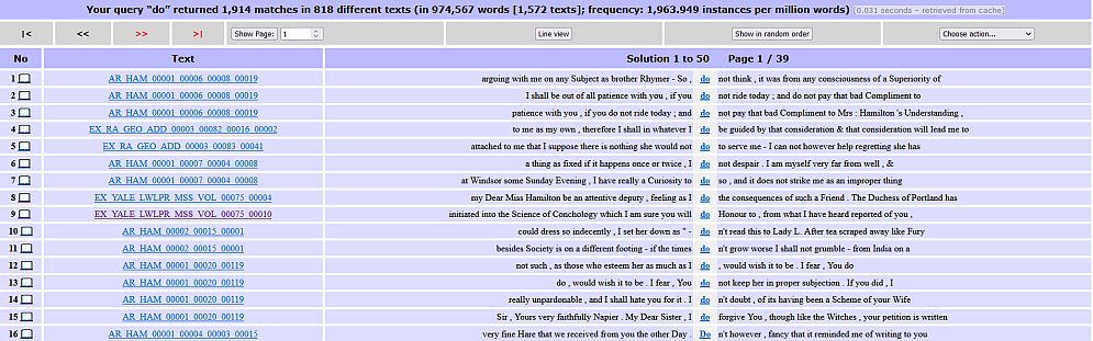 CQPweb KWIC concordance